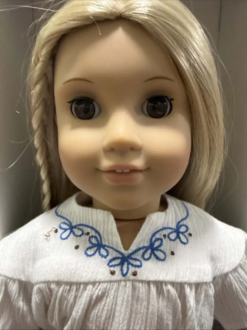 American Girl Julie Albright Doll Original Meet Outfit Pleasant Company Head